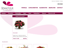 Tablet Screenshot of bonnefleur.nl